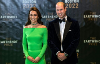 Star casserole at the environmental award ceremony by Prince William in Boston