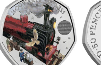 Hogwarts Express: Royal Mint mints the first collector's coins for Harry Potter fans