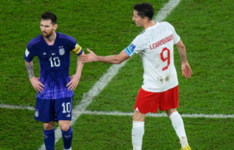 Lewandowski on his little argument with Messi at the World Cup