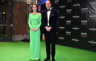 "Earthshot" awards ceremony: Princess Kate shines in a borrowed dress during a visit to Boston