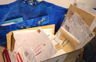 Tradition: So far 2600 letters have arrived at the Christmas post office