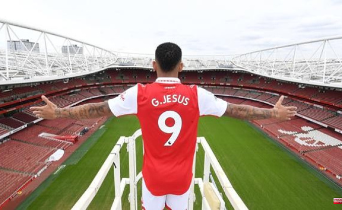 Arsenal signs Gabriel Jesus for 50 million euros
